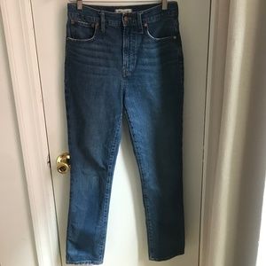 Madewell size 28 perfect vintage full-length jean